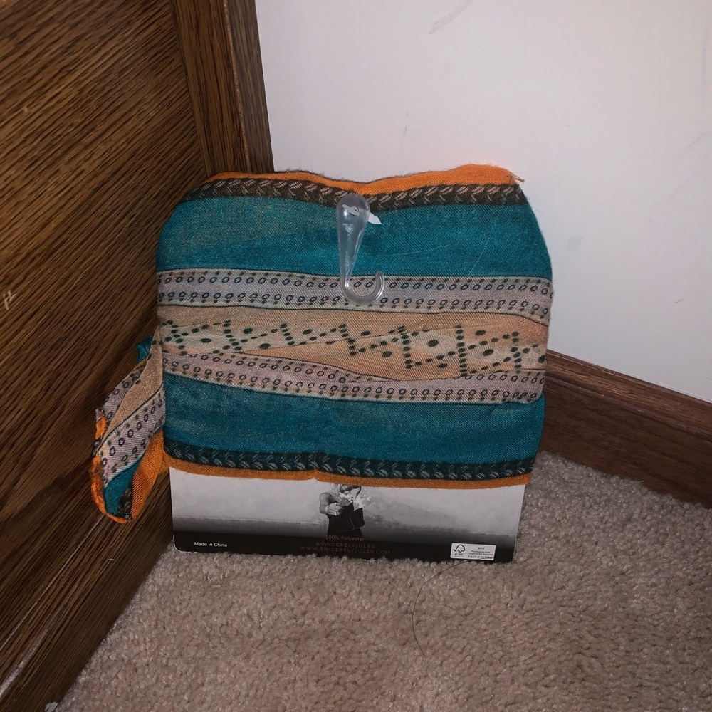 Colorful Patterned Scarf - Picture 2 of 2